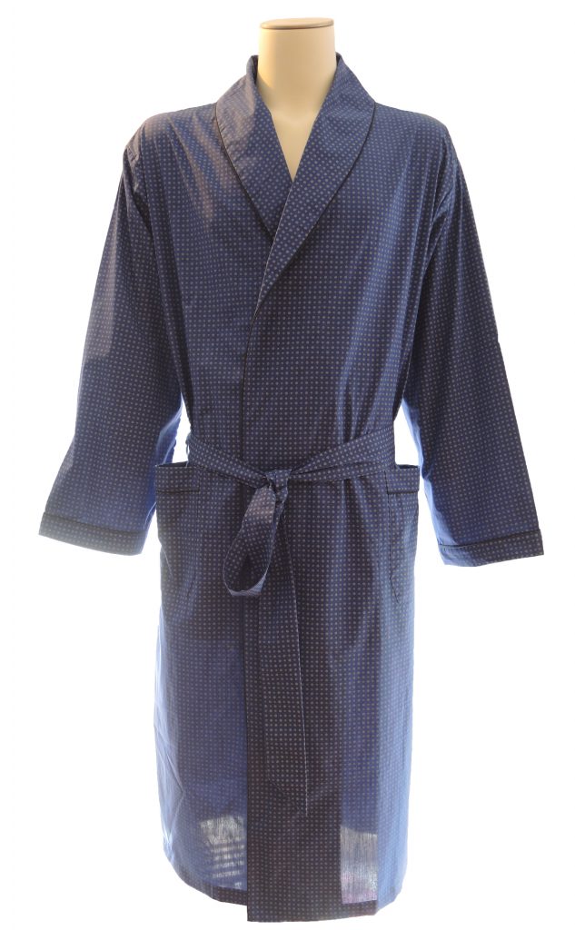 Dunne blauwe kamerjas of kimono van Ambassador-0